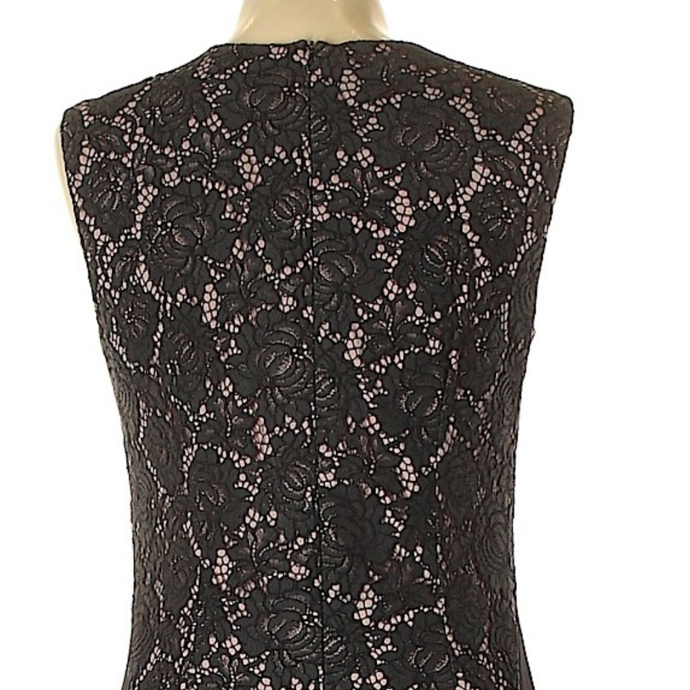Nha Khanh Black Lace Mermaid Gown Size 10 Classic Retro Formal Evening Dress - Picture 5 of 15